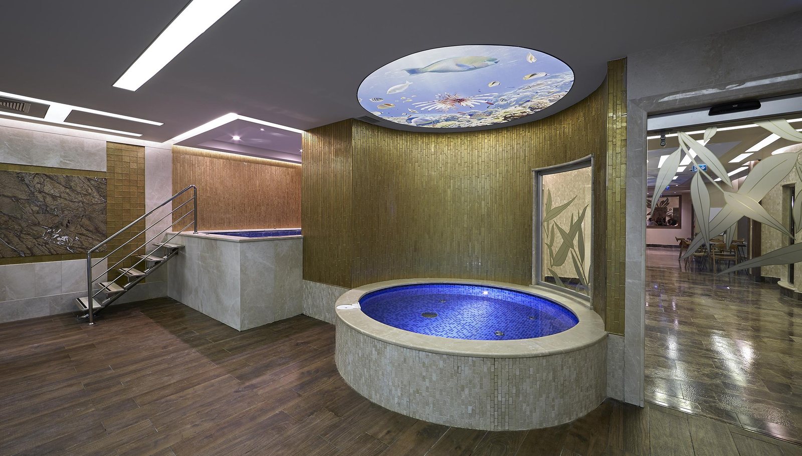 Spa jakuzi alanı